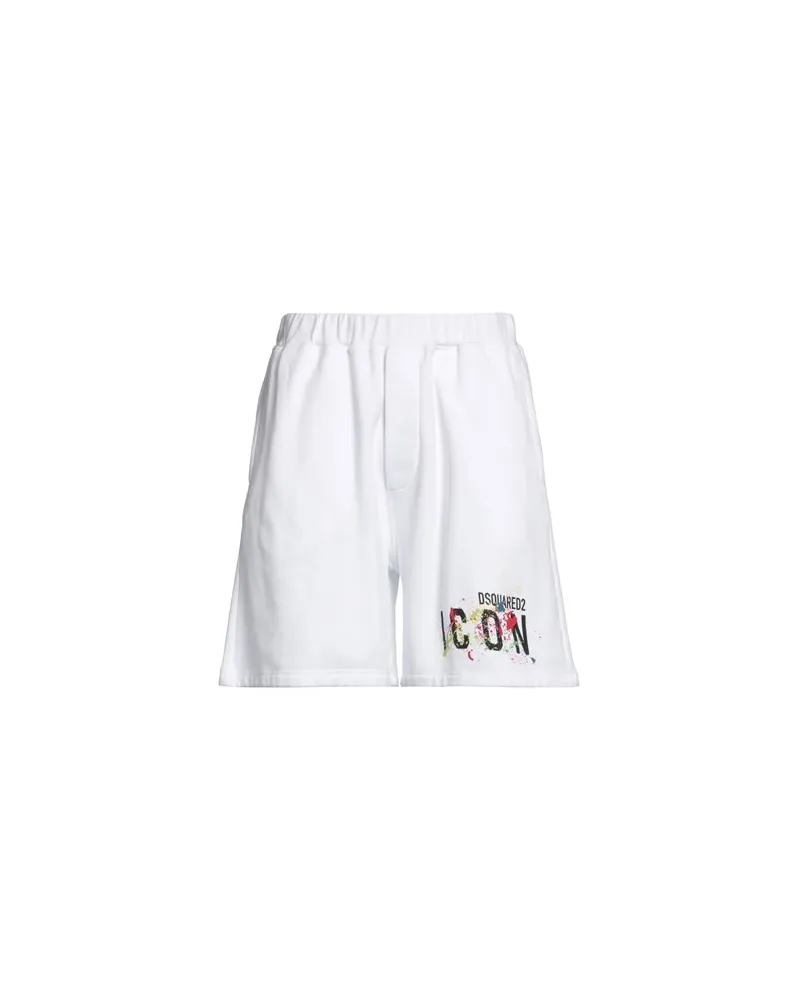 Dsquared2 HOSEN & RÖCKE - Shorts & Bermudashortsauf YOOX.COM Weiß
