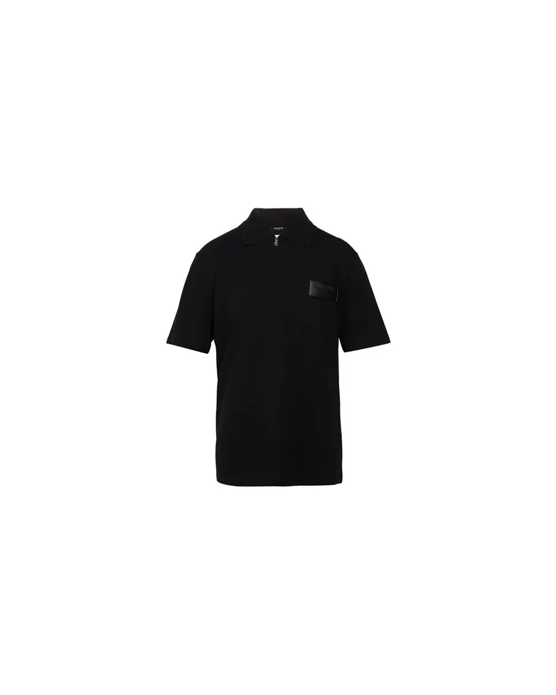 Balmain TOPS - Poloshirtsauf YOOX.COM Schwarz
