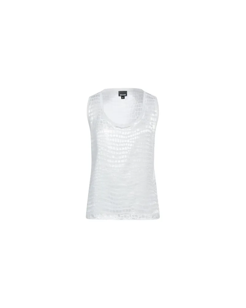 Just Cavalli TOPS - Topsauf YOOX.COM Weiß