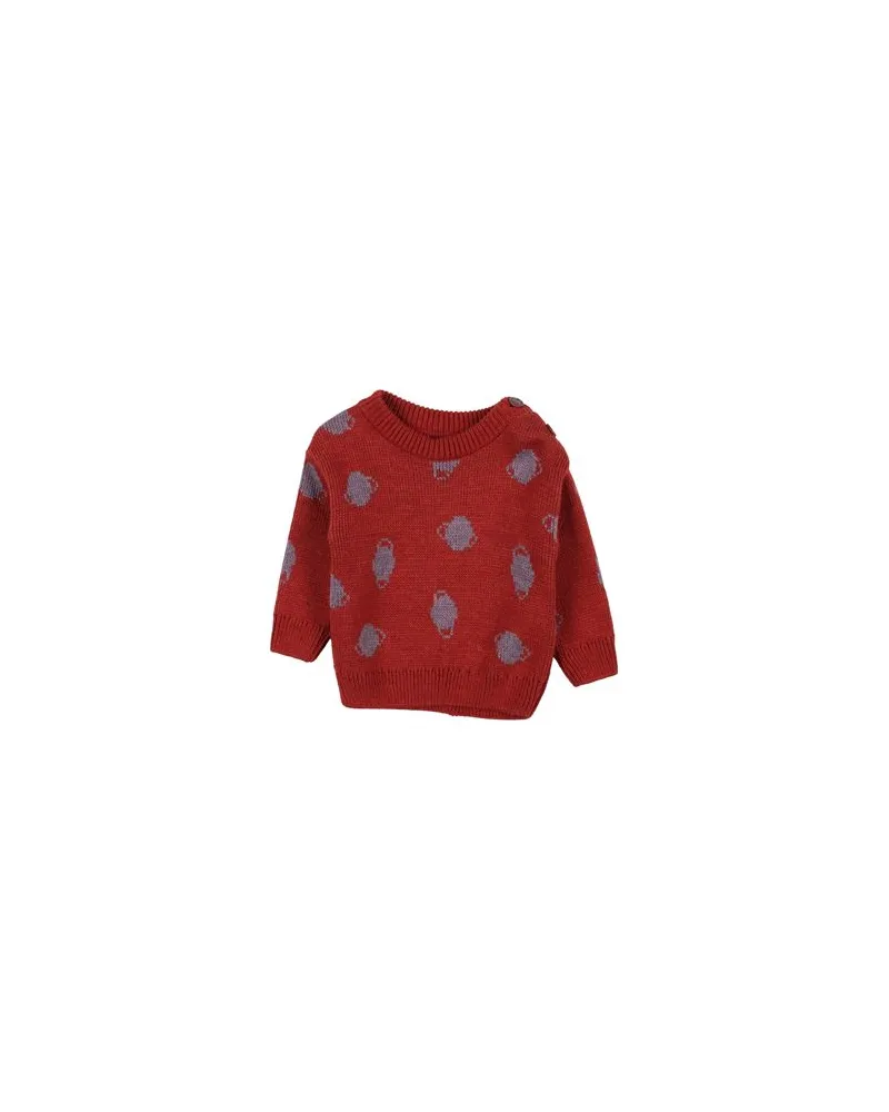 BOBO CHOSES STRICKWAREN - Pulloverauf YOOX.COM Ziegelrot