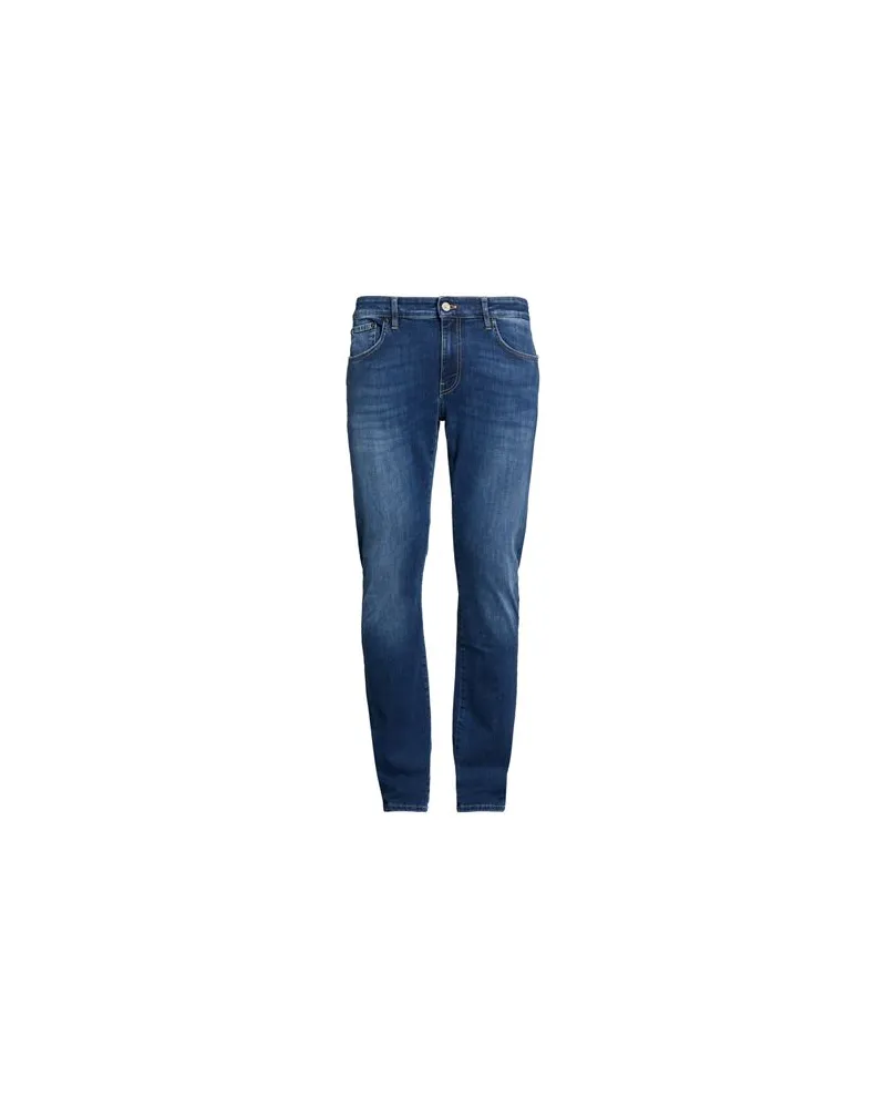 PT TORINO HOSEN & RÖCKE - Jeanshosenauf YOOX.COM Blau