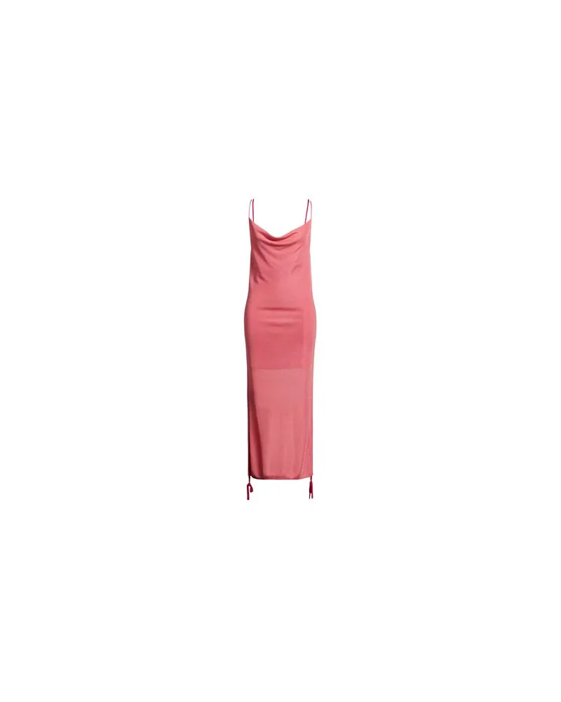 Dion Lee KLEIDER - Maxi-Kleiderauf YOOX.COM Koralle