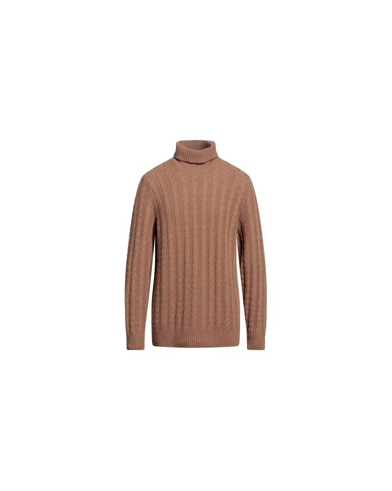 Zanone STRICKWAREN - Rollkragenpulloverauf YOOX.COM Kamel