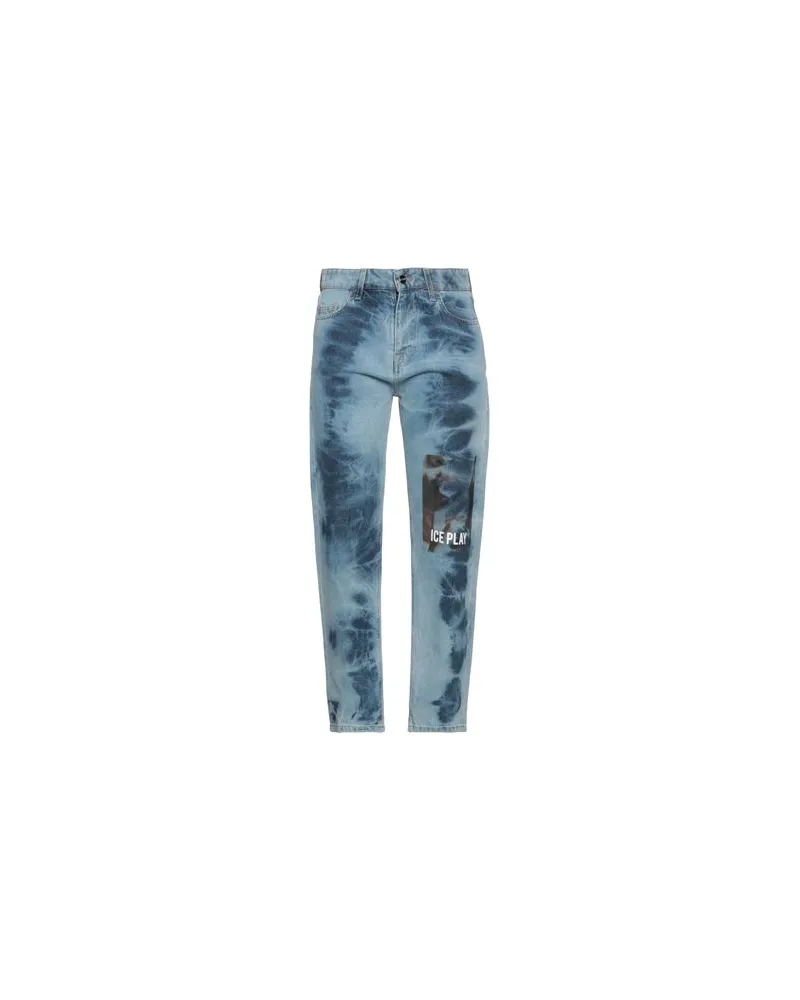 ICE PLAY HOSEN & RÖCKE - Jeanshosenauf YOOX.COM Blau