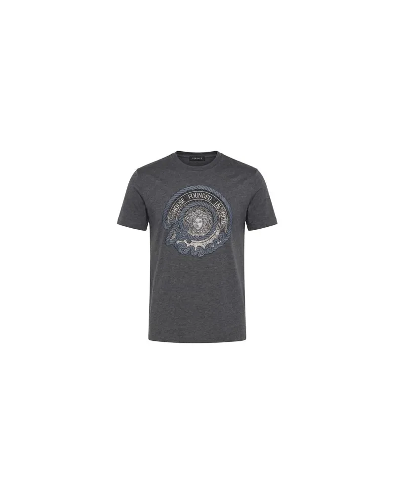 Versace TOPS - T-shirtsauf YOOX.COM Braungrau