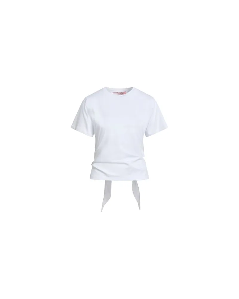 Rosé a Pois TOPS - T-shirtsauf YOOX.COM Weiß