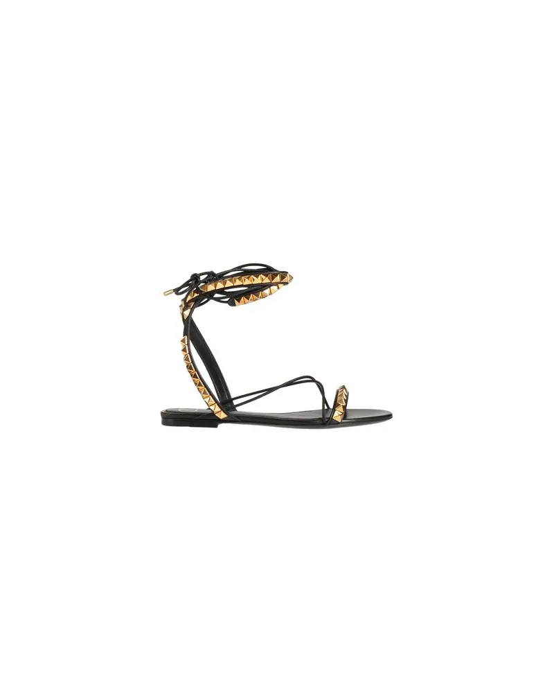 Valentino Garavani SCHUHE - Sandalenauf YOOX.COM Schwarz