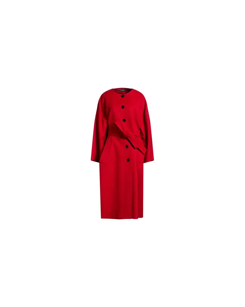 Dolce & Gabbana JACKEN & MÄNTEL - Mäntelauf YOOX.COM Rot