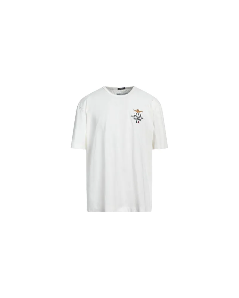 Aeronautica Militare TOPS - T-shirtsauf YOOX.COM Weiß