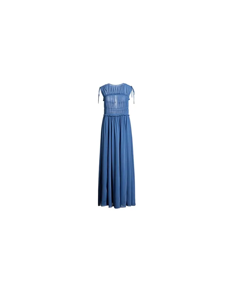 MAX&Co. KLEIDER - Maxi-Kleiderauf YOOX.COM Taubenblau