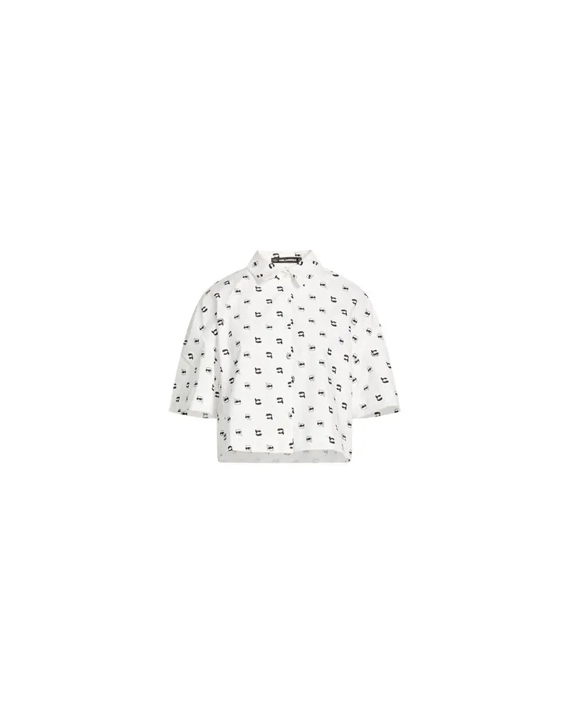 Karl Lagerfeld TOPS - Hemdenauf YOOX.COM Weiß