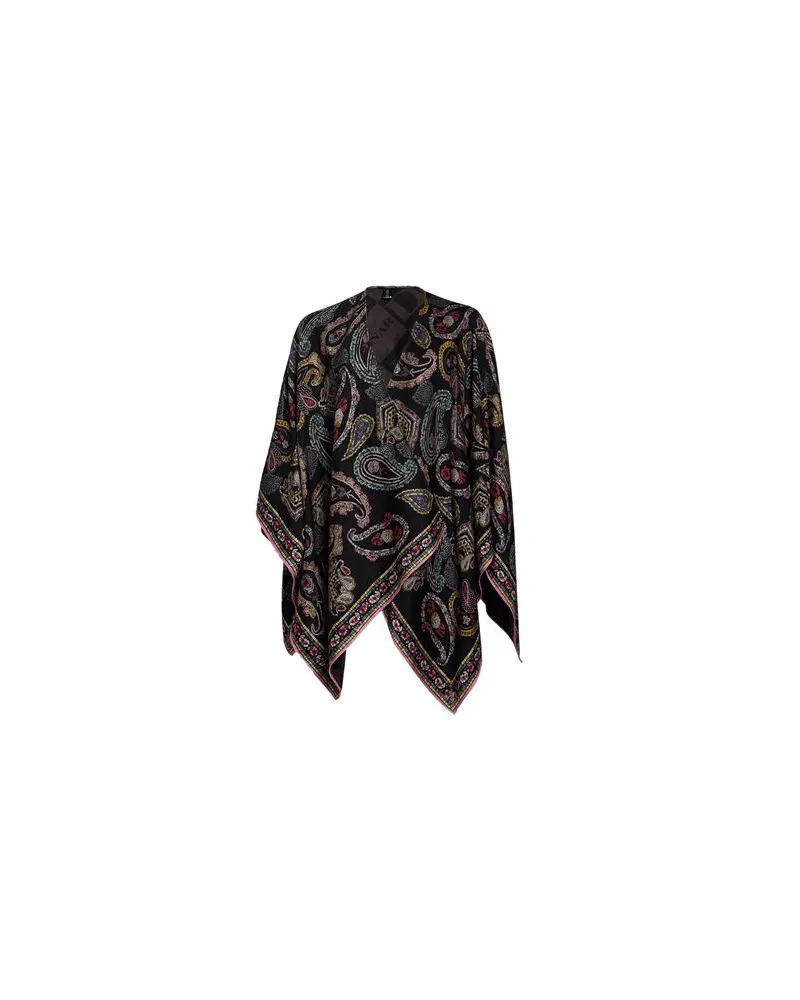 Leonard Paris JACKEN & MÄNTEL - Capesauf YOOX.COM Schwarz