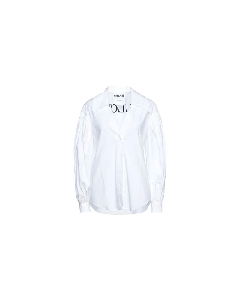 Moschino TOPS - Hemdenauf YOOX.COM Weiß