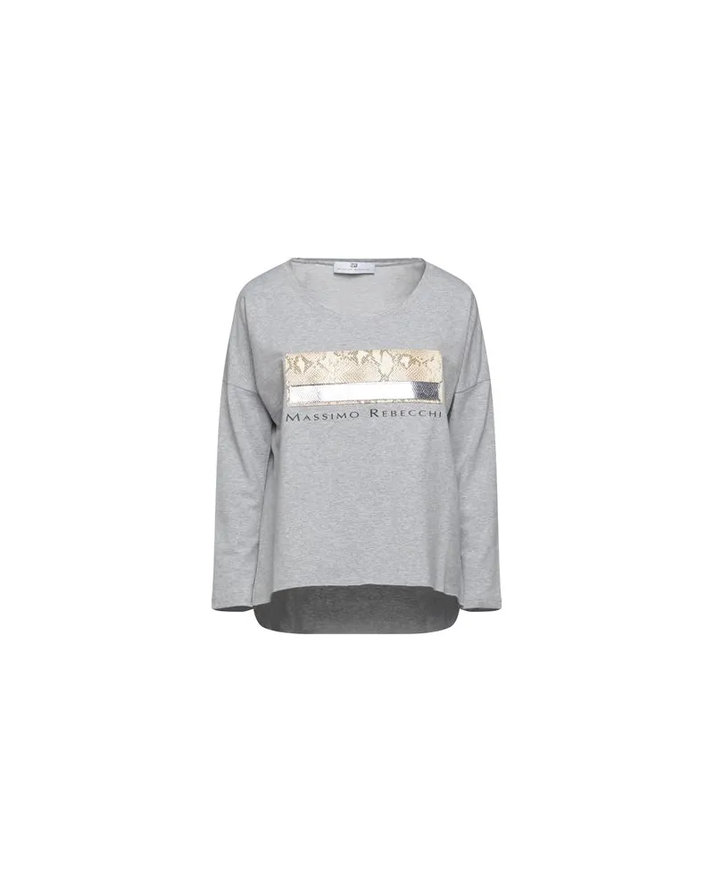 Massimo Rebecchi TOPS - Sweatshirtsauf YOOX.COM Grau