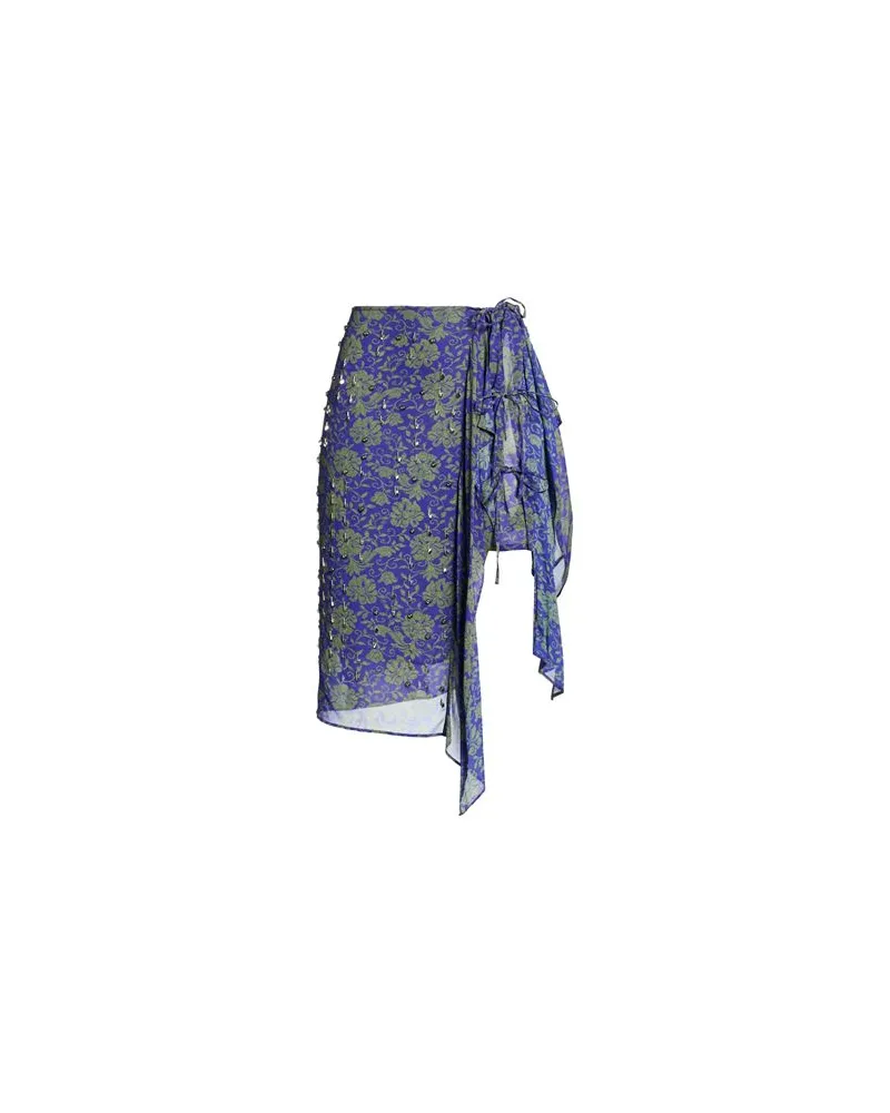 Dries van Noten HOSEN & RÖCKE - Midi-Röckeauf YOOX.COM Blau
