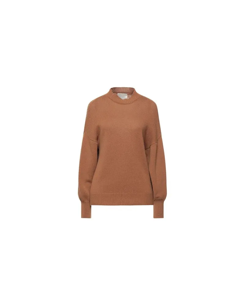 N.O.W. Andrea Rosati Cashmere STRICKWAREN - Rollkragenpulloverauf YOOX.COM Braun