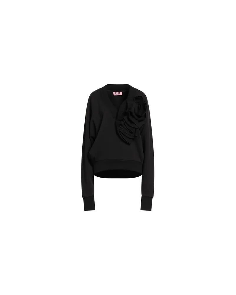 Gina Gorgeous TOPS - Sweatshirtsauf YOOX.COM Schwarz
