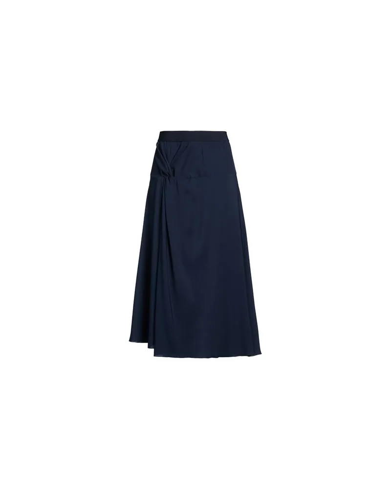 HIGH ON POINT  - HOSEN & RÖCKE - Midi-Röckeauf YOOX.COM Nachtblau