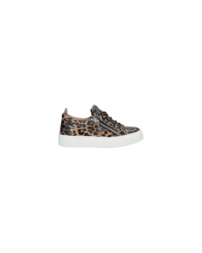Giuseppe Zanotti SCHUHE - Sneakersauf YOOX.COM Kamel
