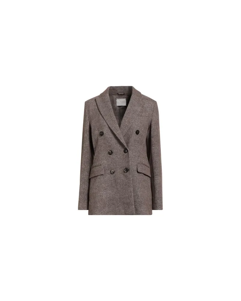 CIRCOLO 1901 ANZÜGE und CO-ORDS - Blazersauf YOOX.COM Schokobraun