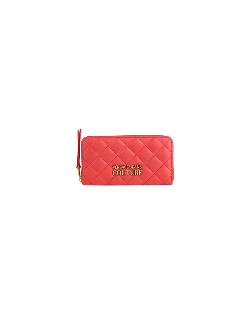Versace Jeans Kleinlederwaren - Brieftaschenauf YOOX.COM Rot
