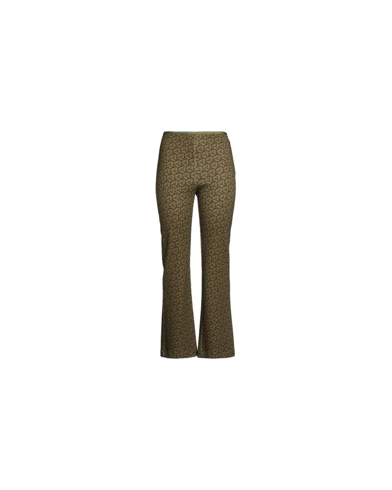 SIYU HOSEN & RÖCKE - Leggingsauf YOOX.COM Militärgrün