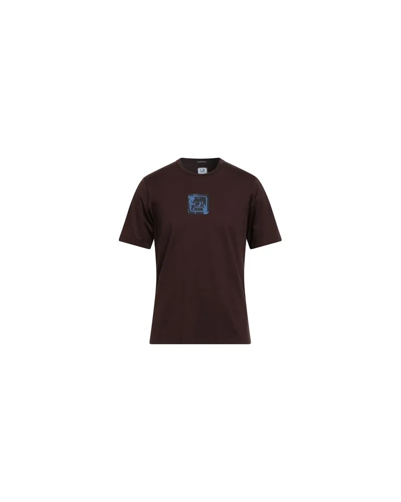 C.P. Company THE METROPOLIS SERIES - TOPS - T-shirtsauf YOOX.COM Schokobraun