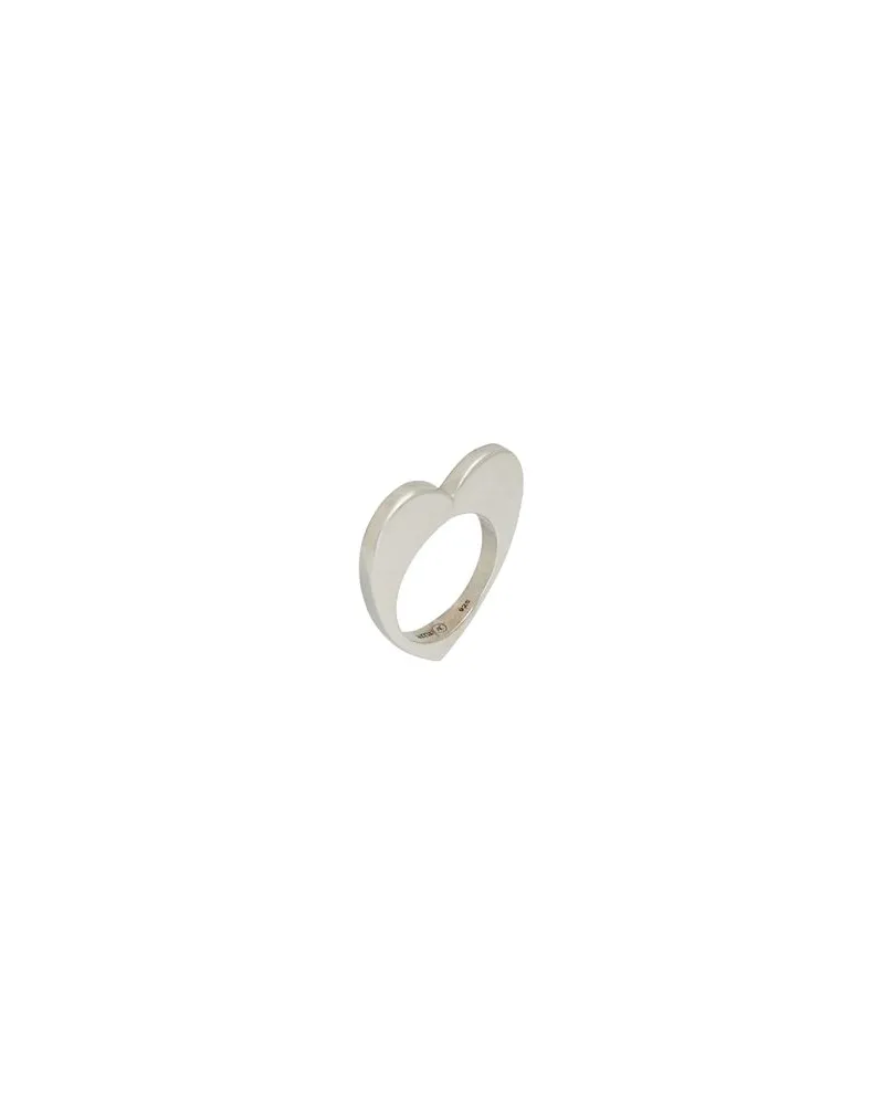 AMI Paris SCHMUCK und UHREN - Ringeauf YOOX.COM Silber