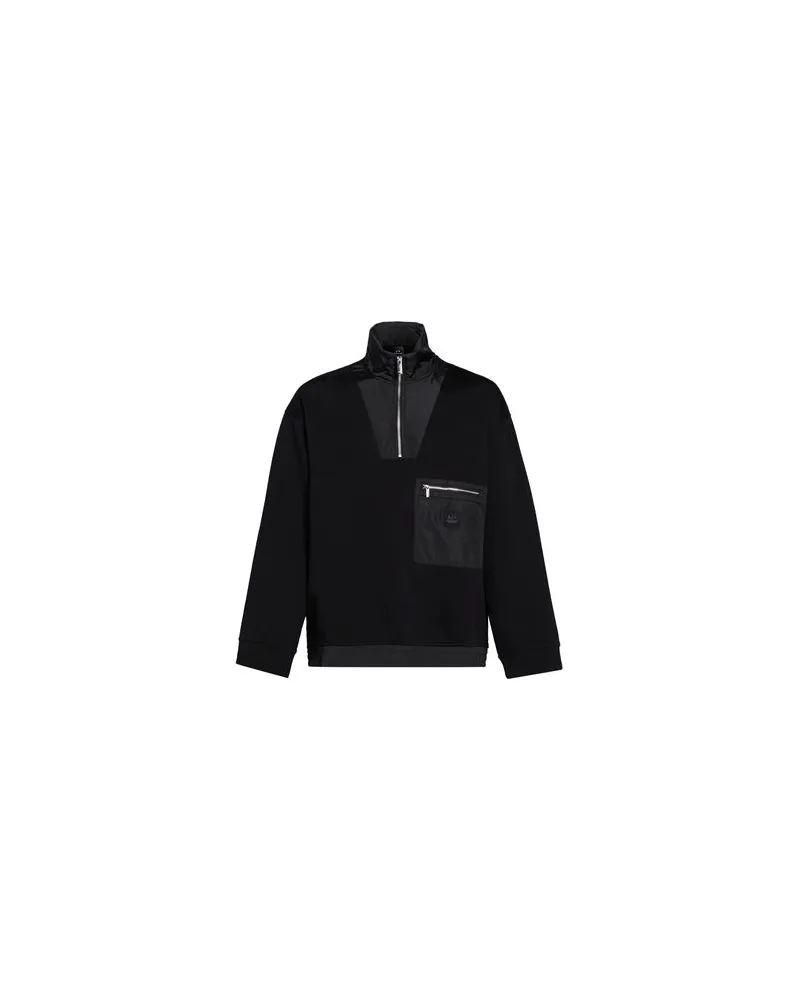 Armani Exchange TOPS - Sweatshirtsauf YOOX.COM Schwarz