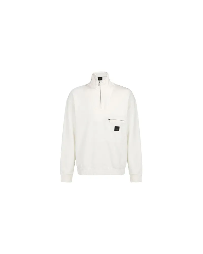 Armani Exchange TOPS - Sweatshirtsauf YOOX.COM Weiß