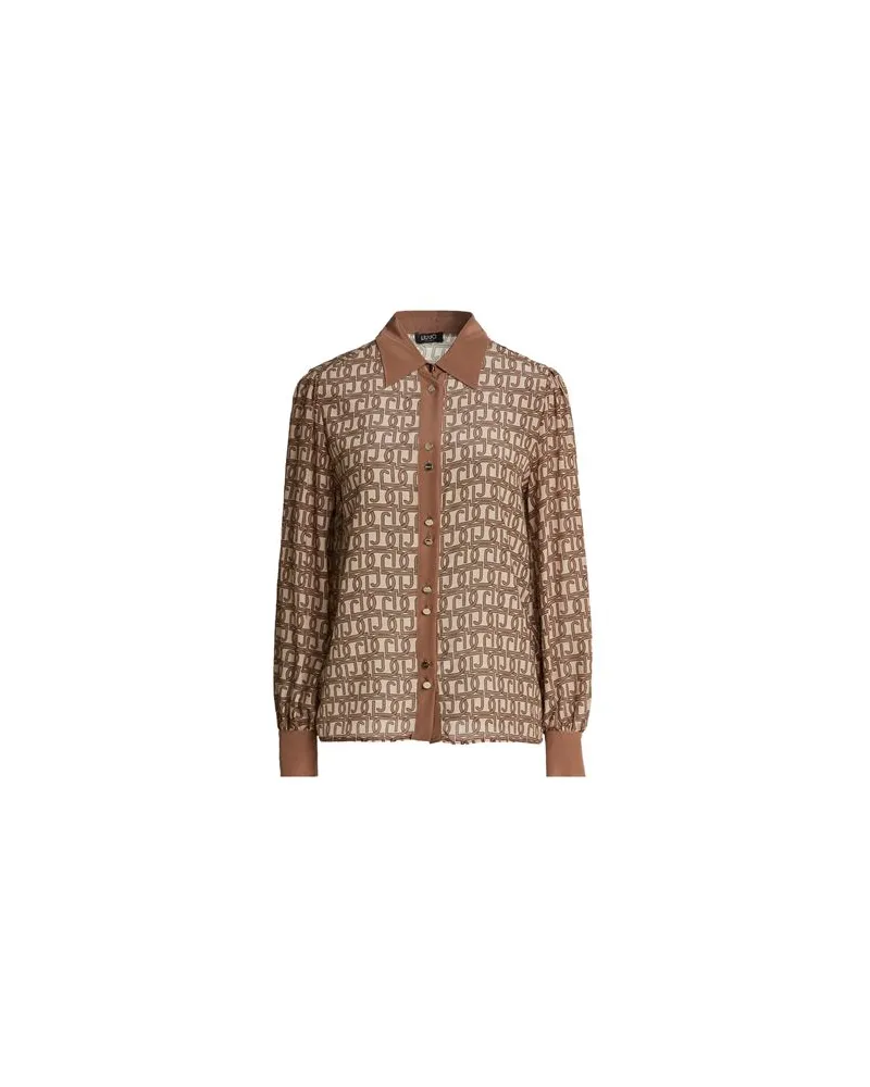 Liu Jo TOPS - Hemdenauf YOOX.COM Hellbraun