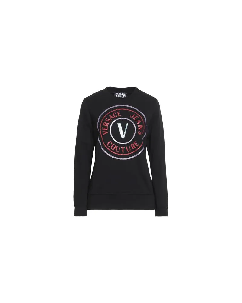 Versace Jeans TOPS - Sweatshirtsauf YOOX.COM Schwarz