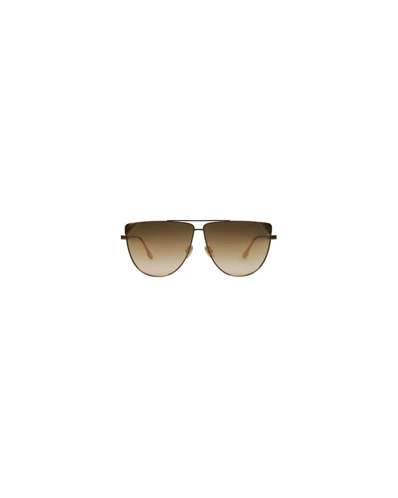 Victoria Beckham EYEWEAR - BRILLEN - Sonnenbrillenauf YOOX.COM Bronze