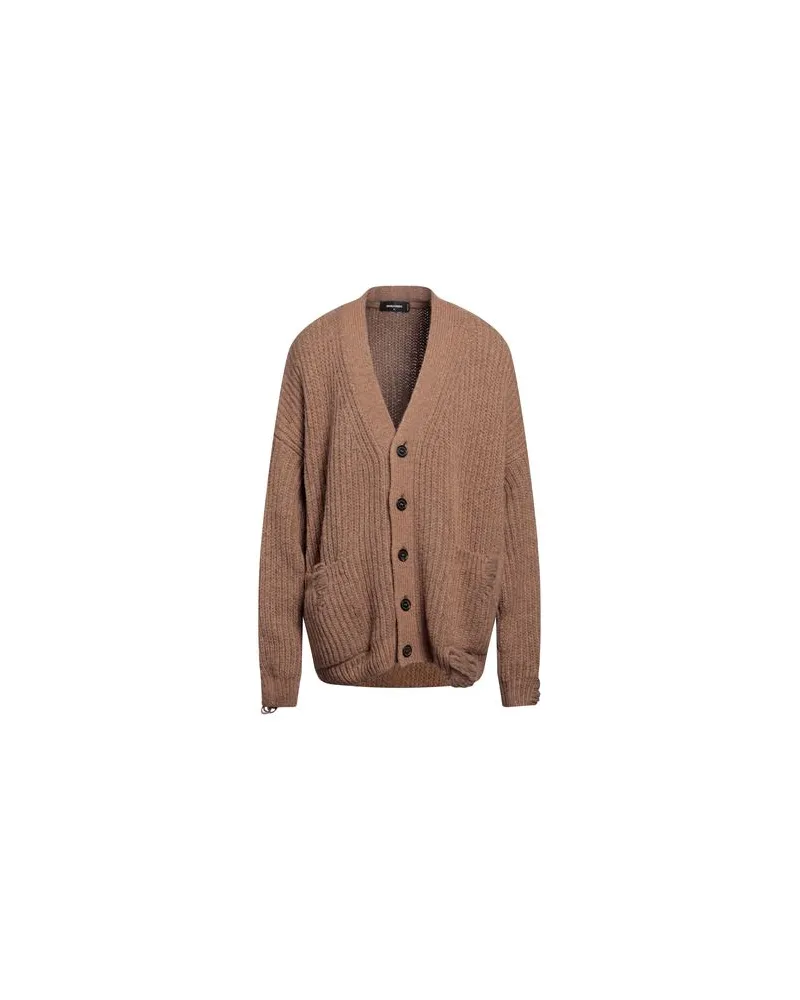 Dsquared2 STRICKWAREN - Strickjackenauf YOOX.COM Braun