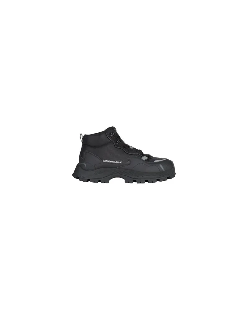 Emporio Armani SCHUHE - Stiefelettenauf YOOX.COM Schwarz