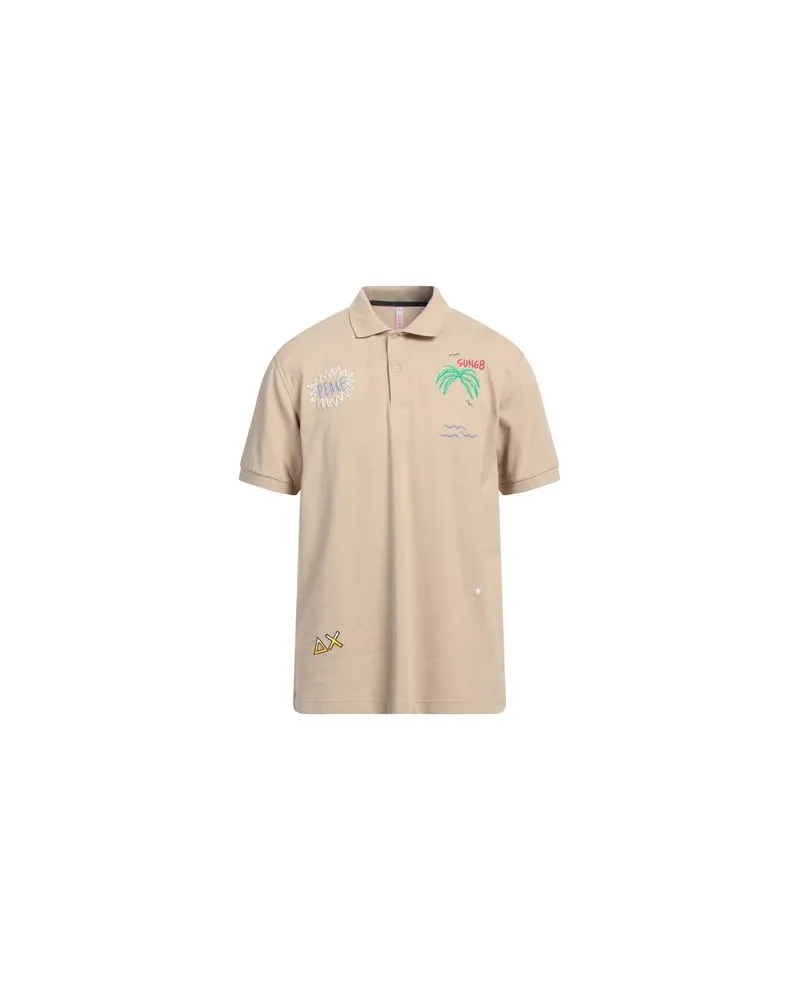 Sun68 TOPS - Poloshirtsauf YOOX.COM Beige