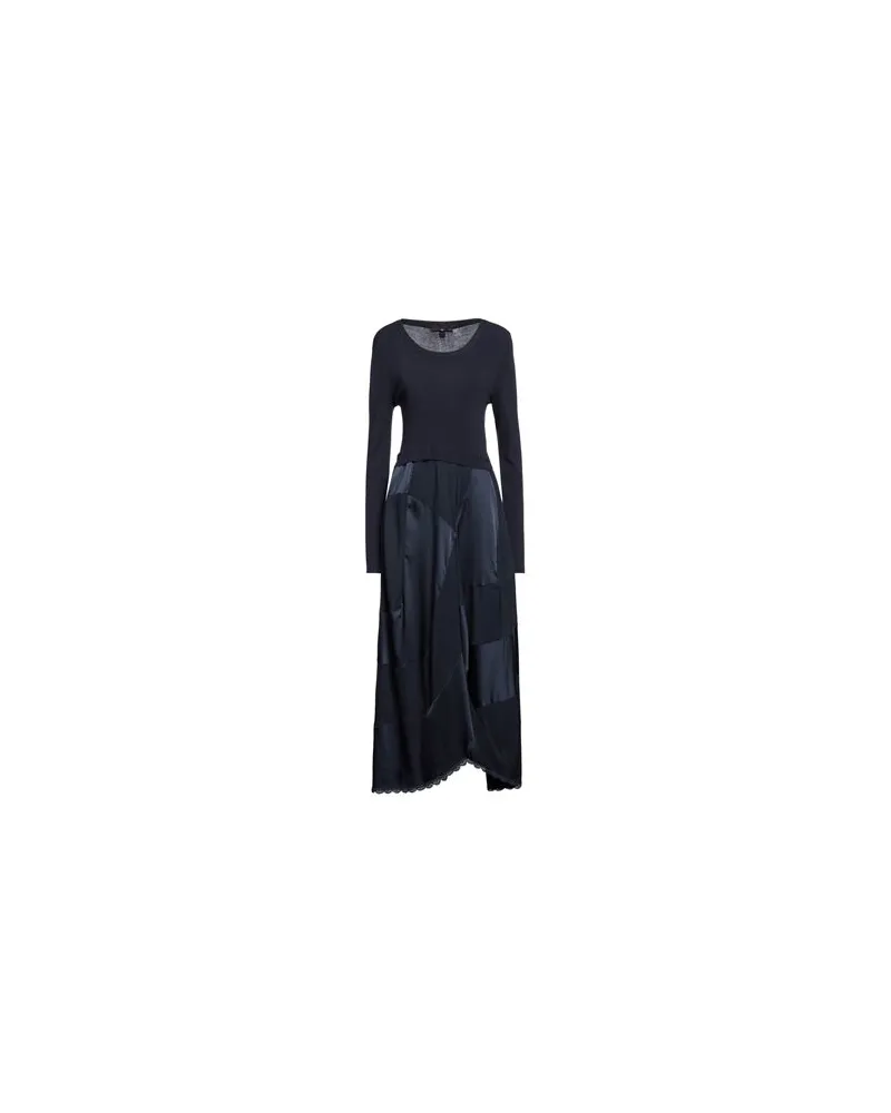 HIGH KLEIDER - Maxi-Kleiderauf YOOX.COM Marineblau