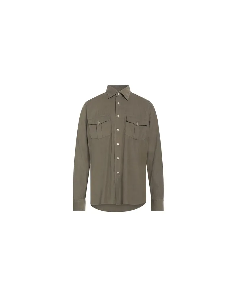 Alessandro Gherardi TOPS - Hemdenauf YOOX.COM Militärgrün