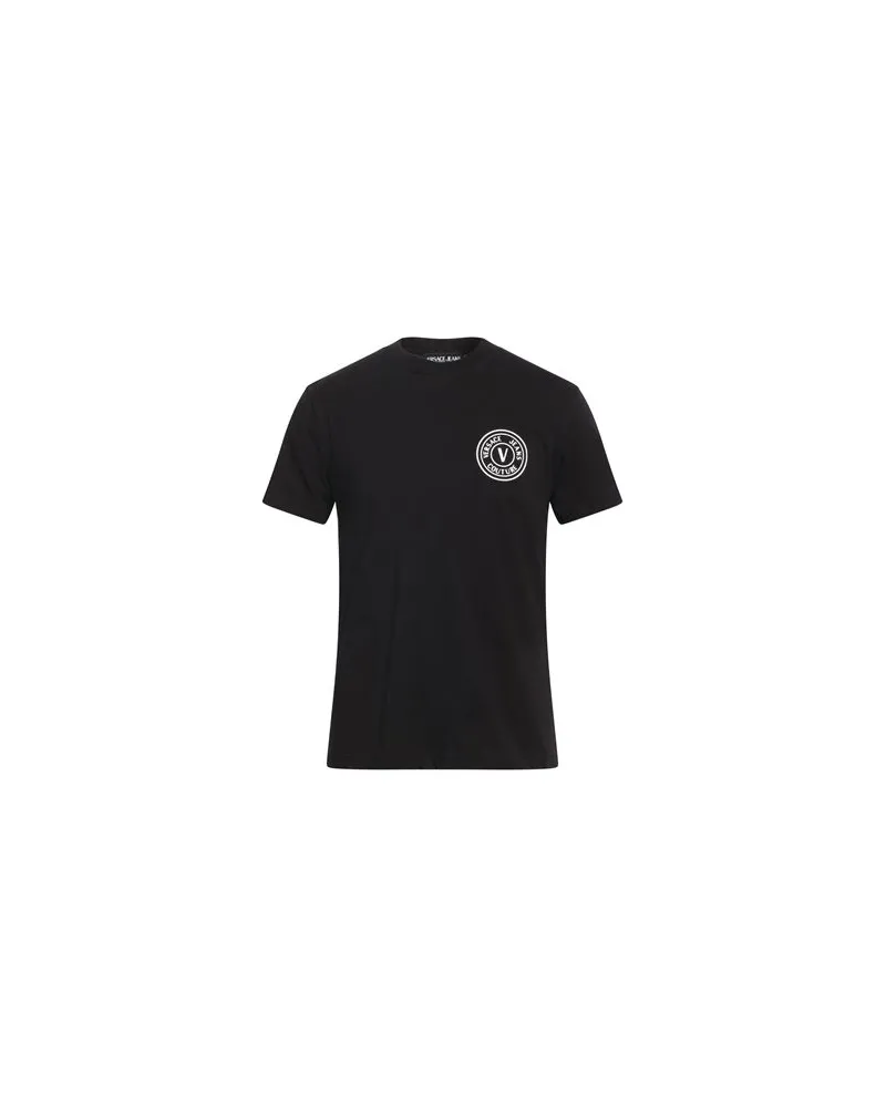Versace Jeans TOPS - T-shirtsauf YOOX.COM Schwarz