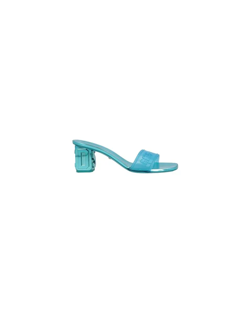 GCDS SCHUHE - Sandalenauf YOOX.COM Azurblau