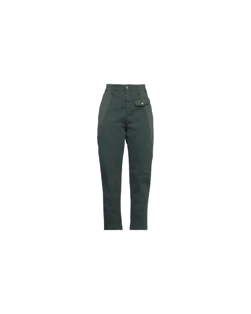 HIGH HOSEN & RÖCKE - Hosenauf YOOX.COM Dunkelgrün