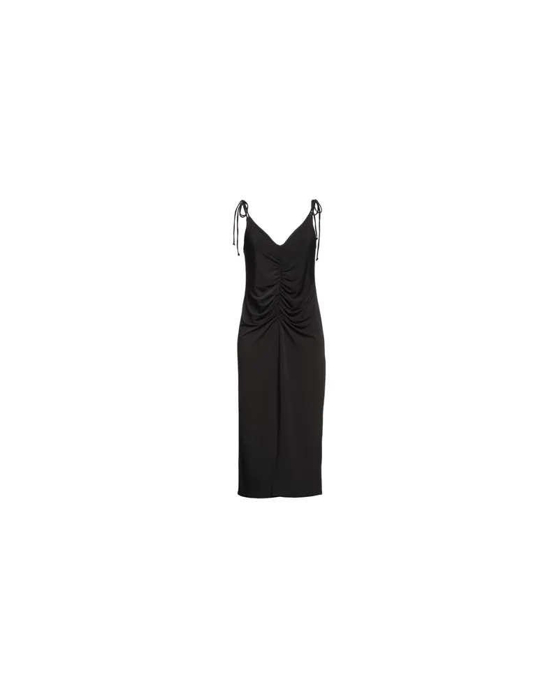 LANSTON KLEIDER - Midi-Kleiderauf YOOX.COM Schwarz