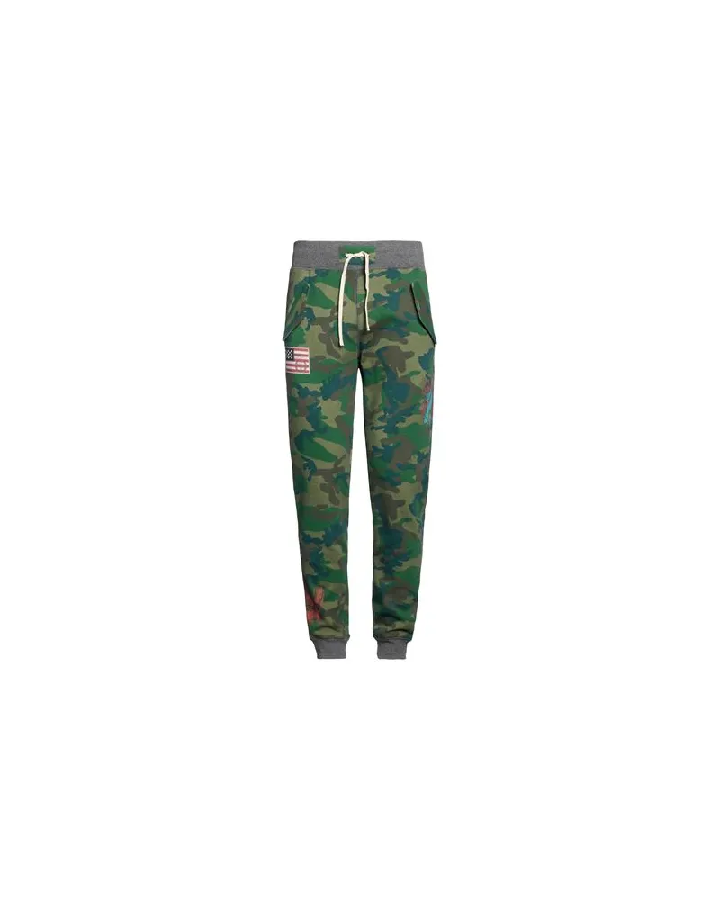 U.S. Polo Assn.  HOSEN & RÖCKE - Hosenauf YOOX.COM Militärgrün