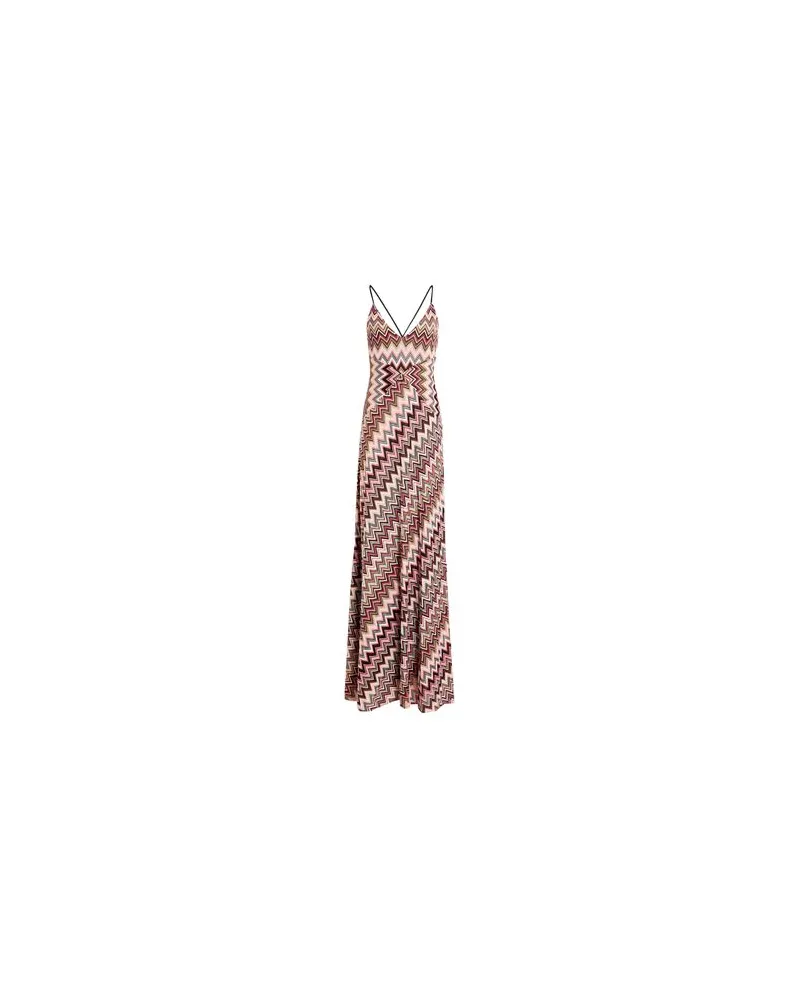 Missoni KLEIDER - Maxi-Kleiderauf YOOX.COM Rosa