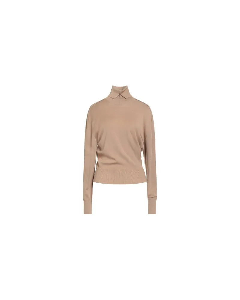 Burberry STRICKWAREN - Rollkragenpulloverauf YOOX.COM Kamel