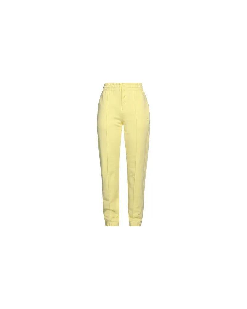 Helmut Lang HOSEN & RÖCKE - Hosenauf YOOX.COM Pastellgelb