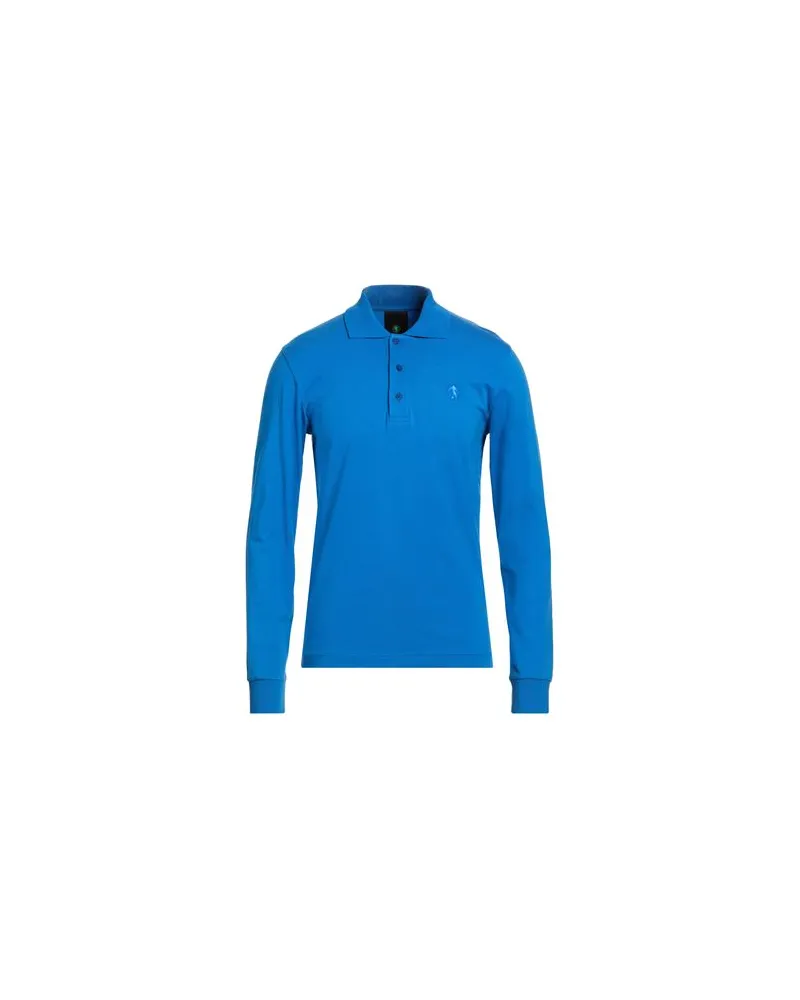 Bikkembergs TOPS - Poloshirtsauf YOOX.COM Blau