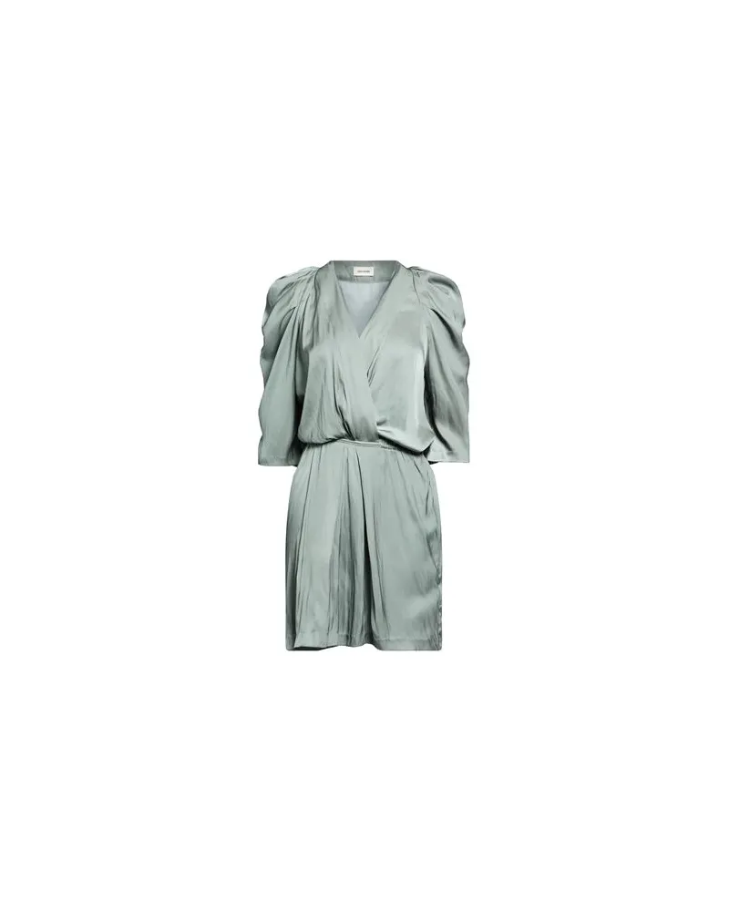 Zadig & Voltaire KLEIDER - Mini-Kleiderauf YOOX.COM Salbeigrün