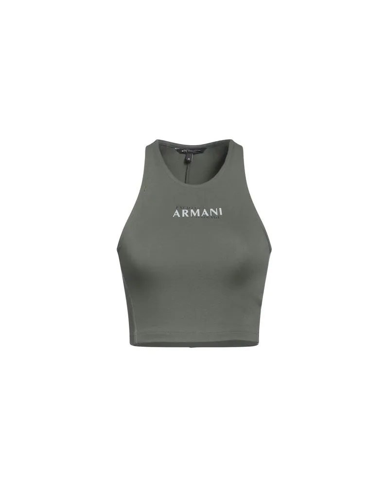 Armani Exchange TOPS - Topsauf YOOX.COM Militärgrün