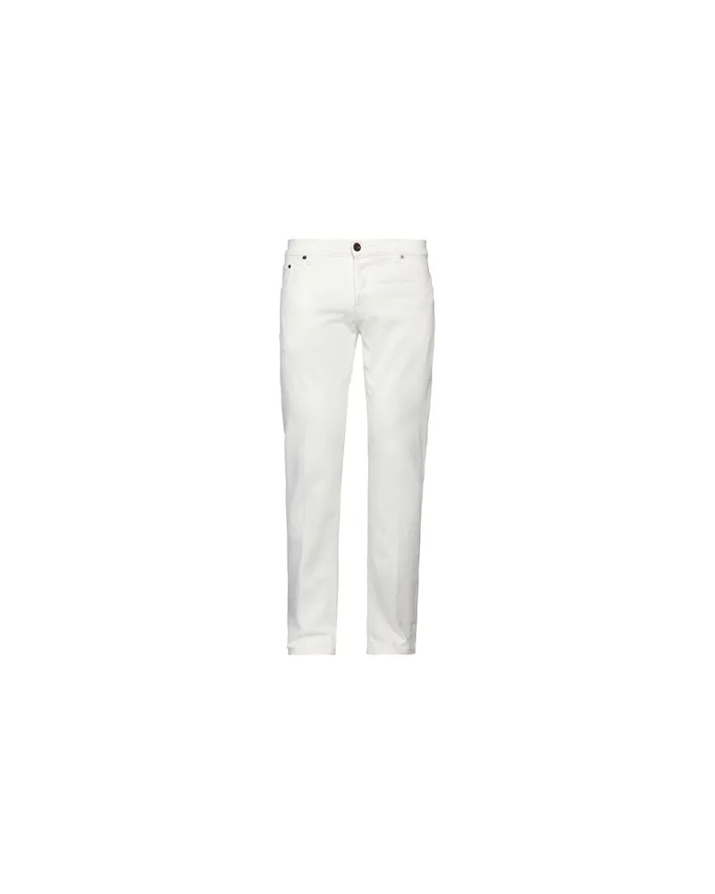 PT TORINO HOSEN & RÖCKE - Jeanshosenauf YOOX.COM Elfenbein